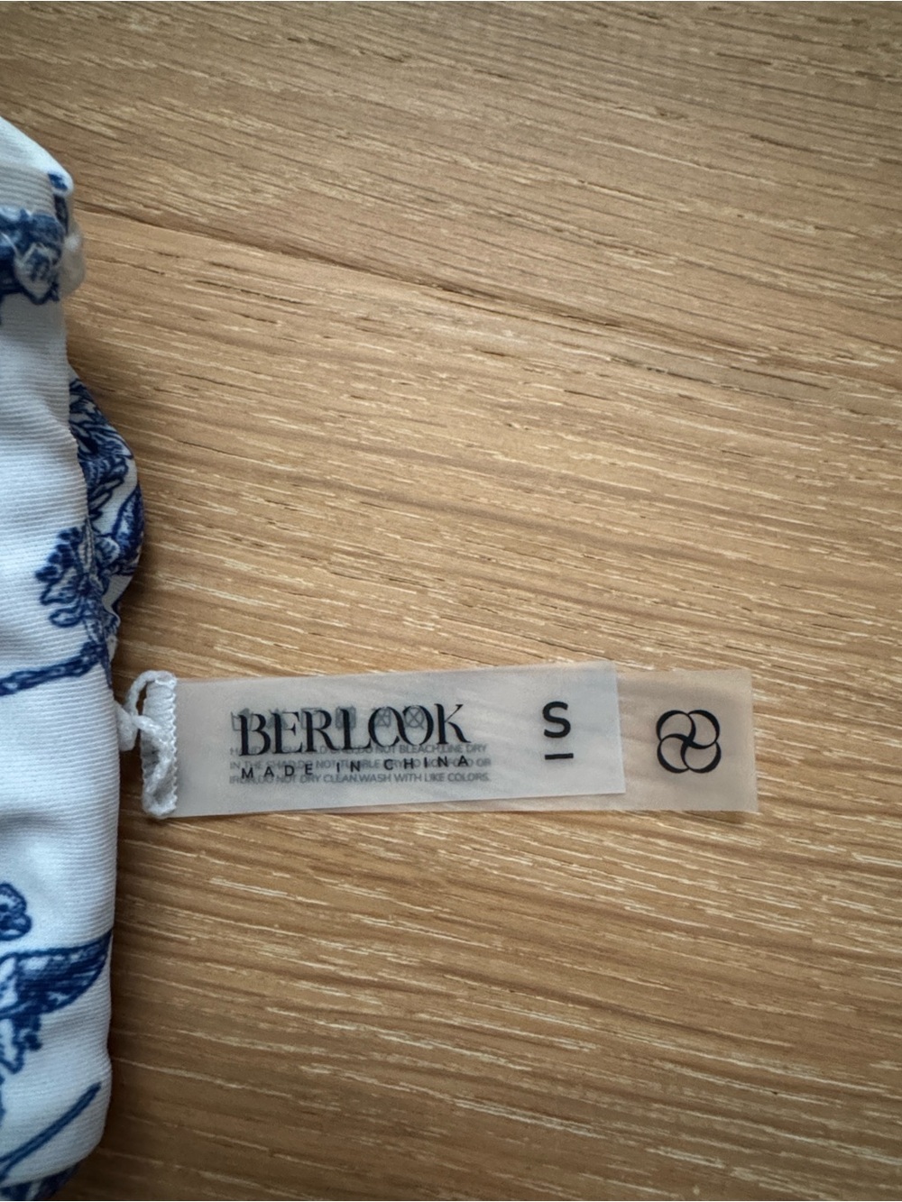Berlook Floral Bikini Top - Picture 3 of 3